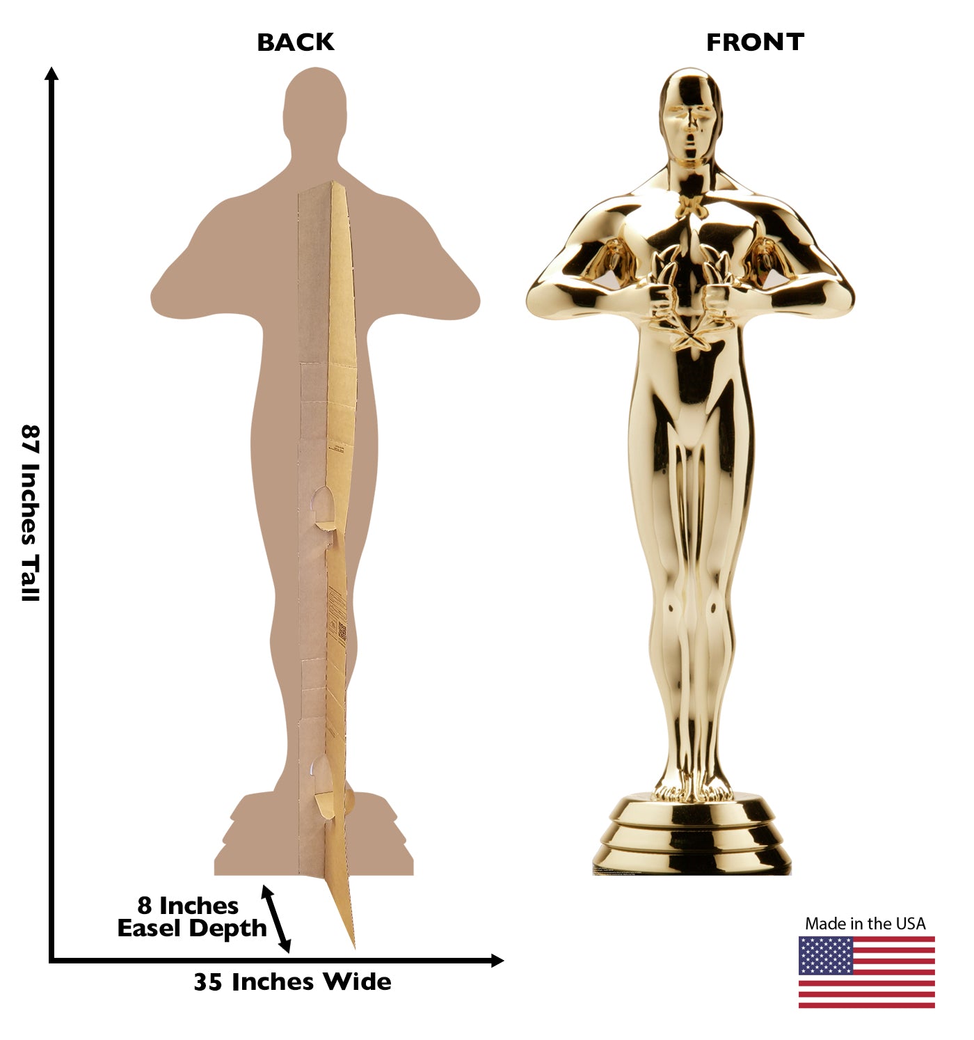 Life-Size Trophy Award Cardboard Cutout - All Cutouts