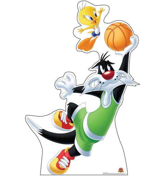Life-Size Sylvester and Tweety Cardboard Cutout - All Cutouts