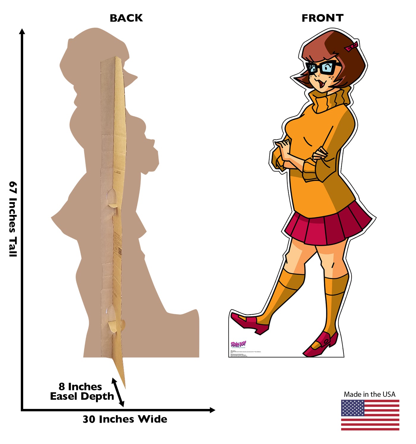 Life-Size Velma (Mystery Incorporated) Cardboard Cutout - All Cutouts