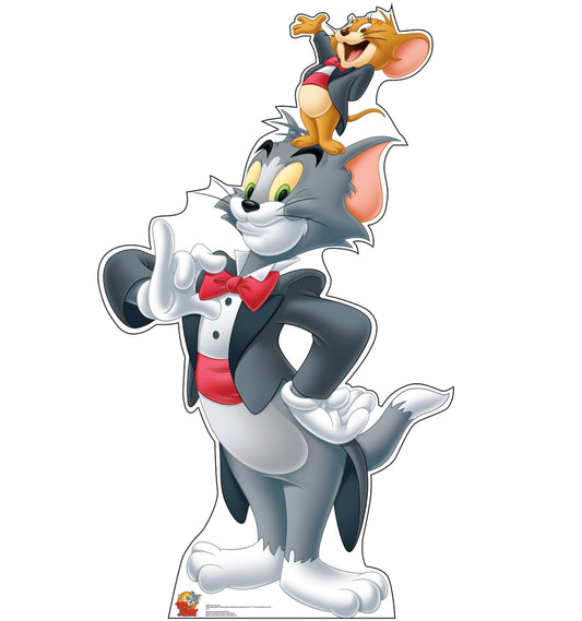 Life-Size Tom and Jerry Cardboard Standup - All Cutouts