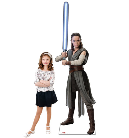 Life-Size Rey (Star Wars: The Last Jedi) Cardboard Cutout - All Cutouts