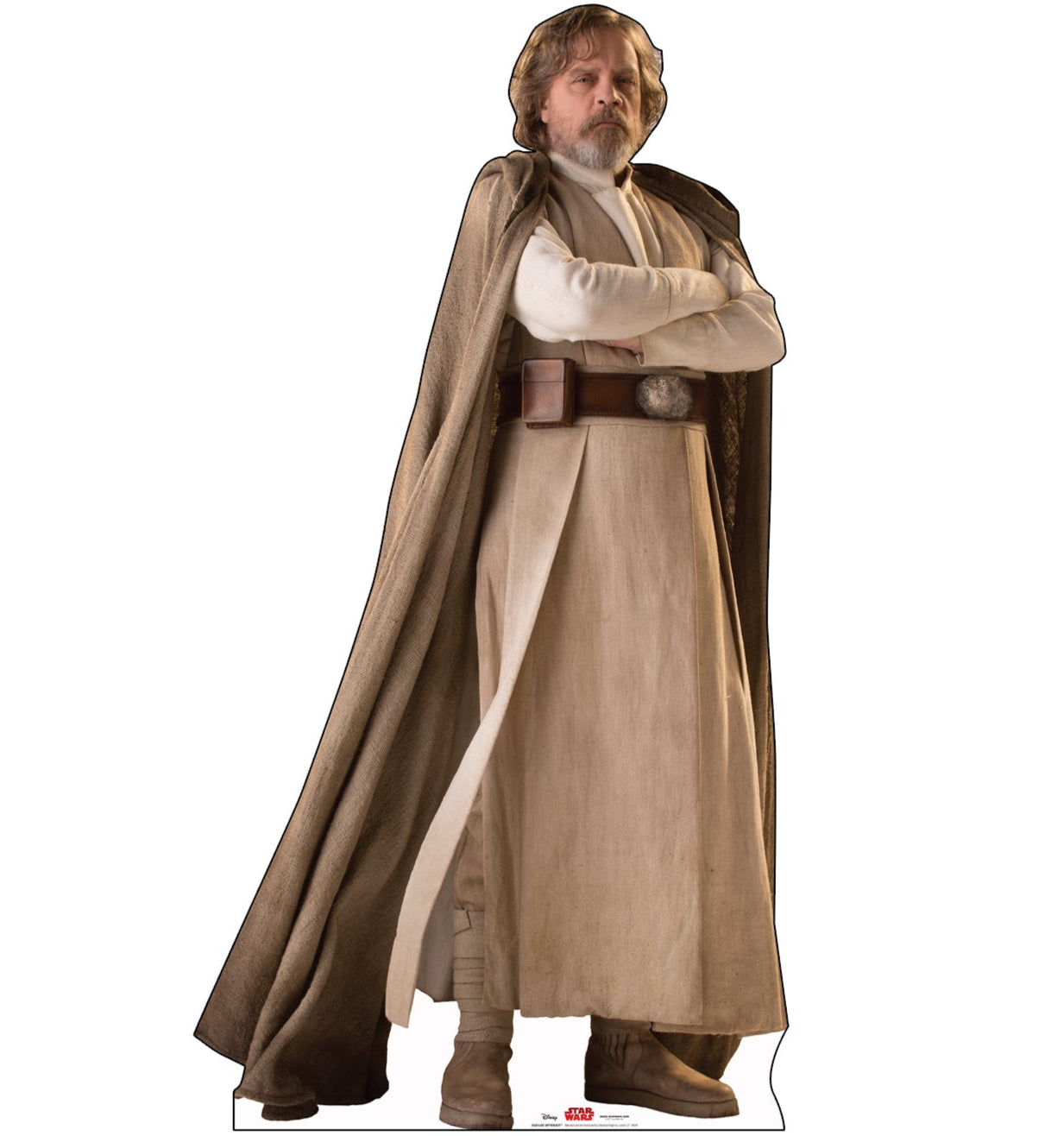 Life-Size Luke Skywalker (Star Wars: The Last Jedi) Cardboard Cutout - All Cutouts