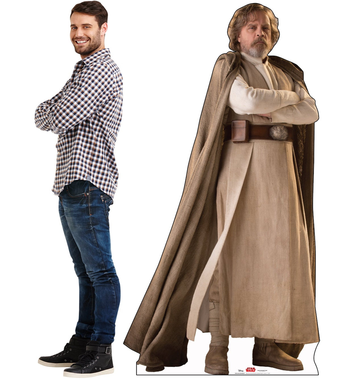 Life-Size Luke Skywalker (Star Wars: The Last Jedi) Cardboard Cutout - All Cutouts