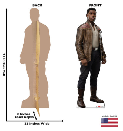 Life-Size Finn (Star Wars: The Last Jedi) Cardboard Cutout - All Cutouts