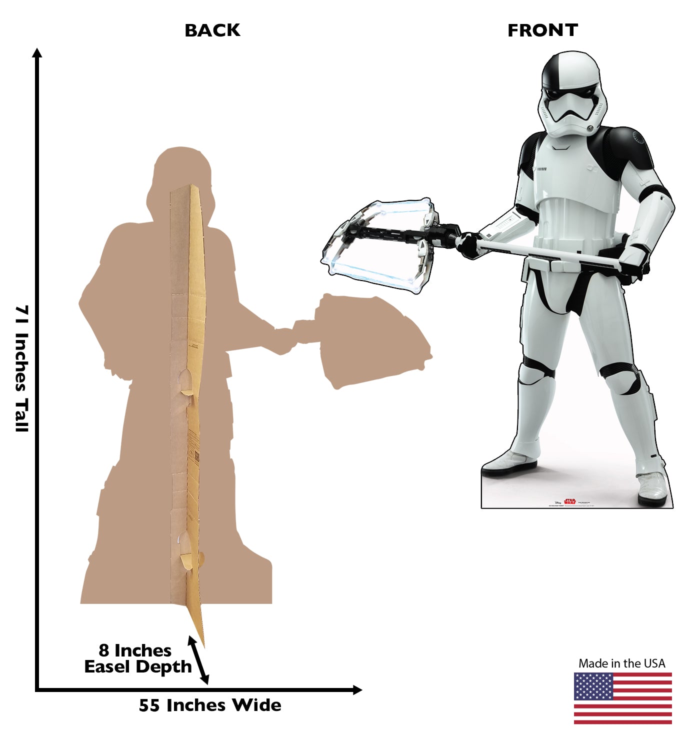 Life-Size Executioner Trooper (Star Wars: The Last Jedi) Cardboard Cutout - All Cutouts