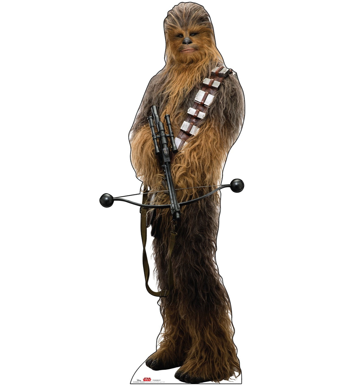 Life-Size Chewbacca Holding Bow (Star Wars: The Last Jedi) Cardboard Cutout - All Cutouts