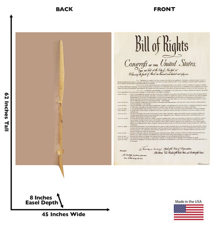Life-Size Bill of Rights Cardboard Cutout - All Cutouts