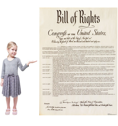 Life-Size Bill of Rights Cardboard Cutout - All Cutouts