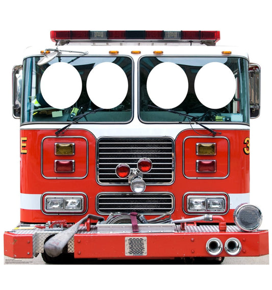 Life-Size Fire Truck Stand-In Cardboard Cutout - All Cutouts