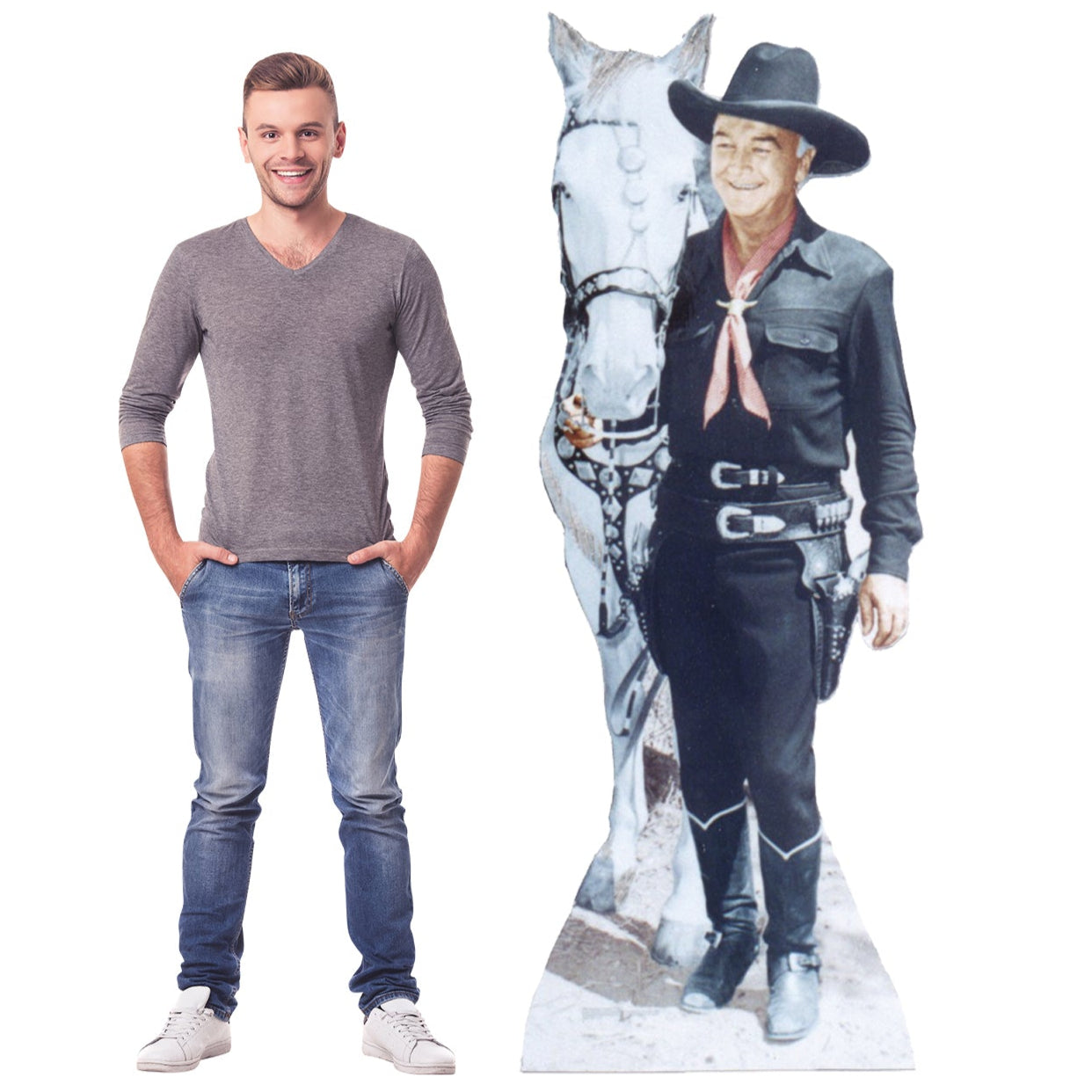 Life-size Hopalong Cassidy Cardboard Cutout - All Cutouts