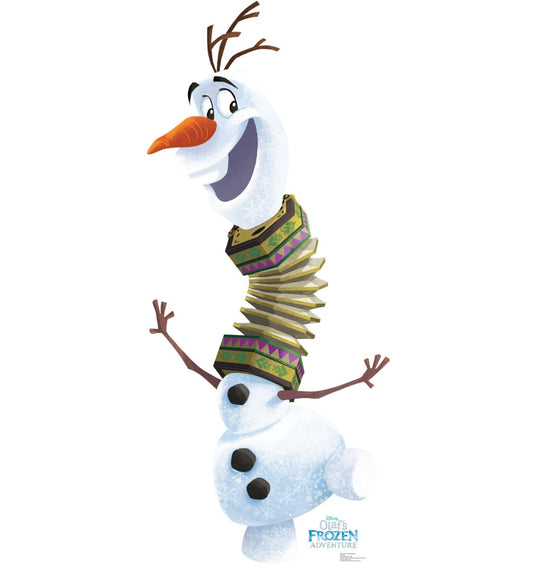 Life-Size Olaf's Frozen Adventure Cardboard Cutout - All Cutouts