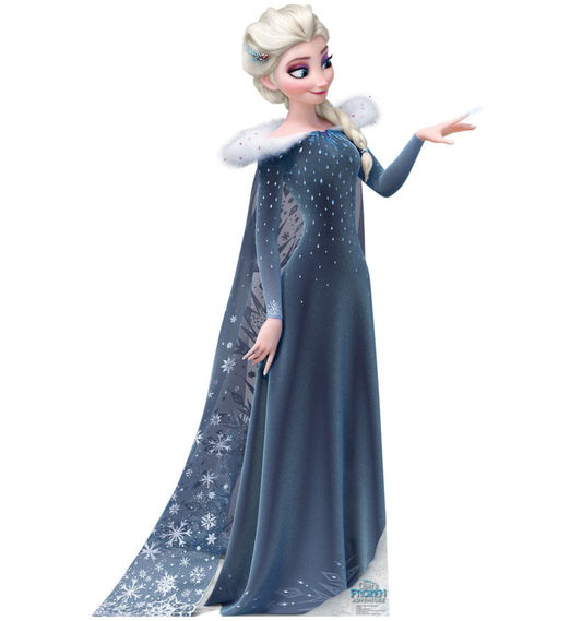Life-Size Elsa (Olaf's Frozen Adventure) Cardboard Cutout - All Cutouts