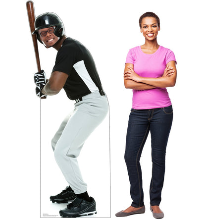 Life-Size Baseball Player Stand-In Cardboard Cutout - All Cutouts