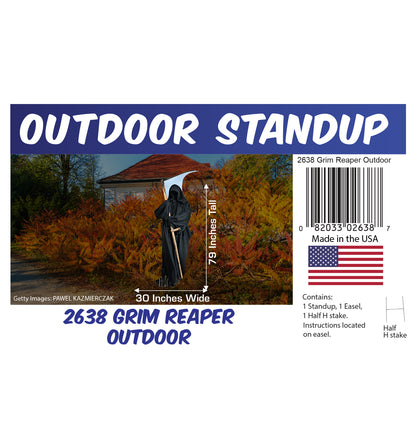 Grim Reaper Outdoor Coroplast Cutout