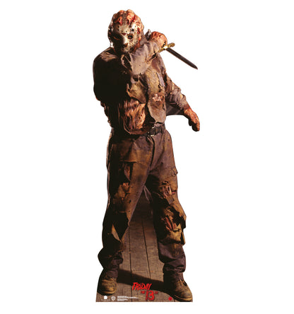 Jason Voorhees Life-Size Outdoor Coroplast Cutout