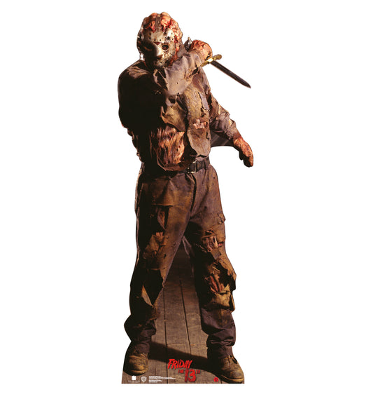 Jason Voorhees Life-Size Outdoor Coroplast Cutout