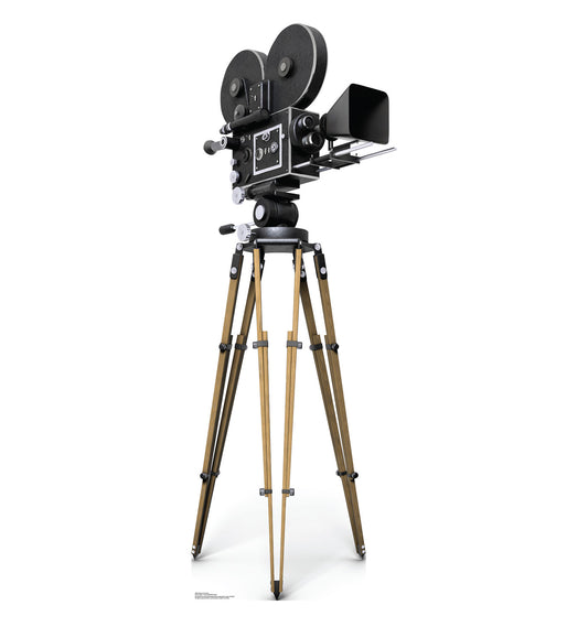 Life-size Hollywood Camera Cardboard Cutout - All Cutouts