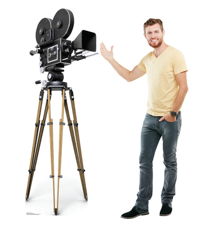 Life-size Hollywood Camera Cardboard Cutout - All Cutouts