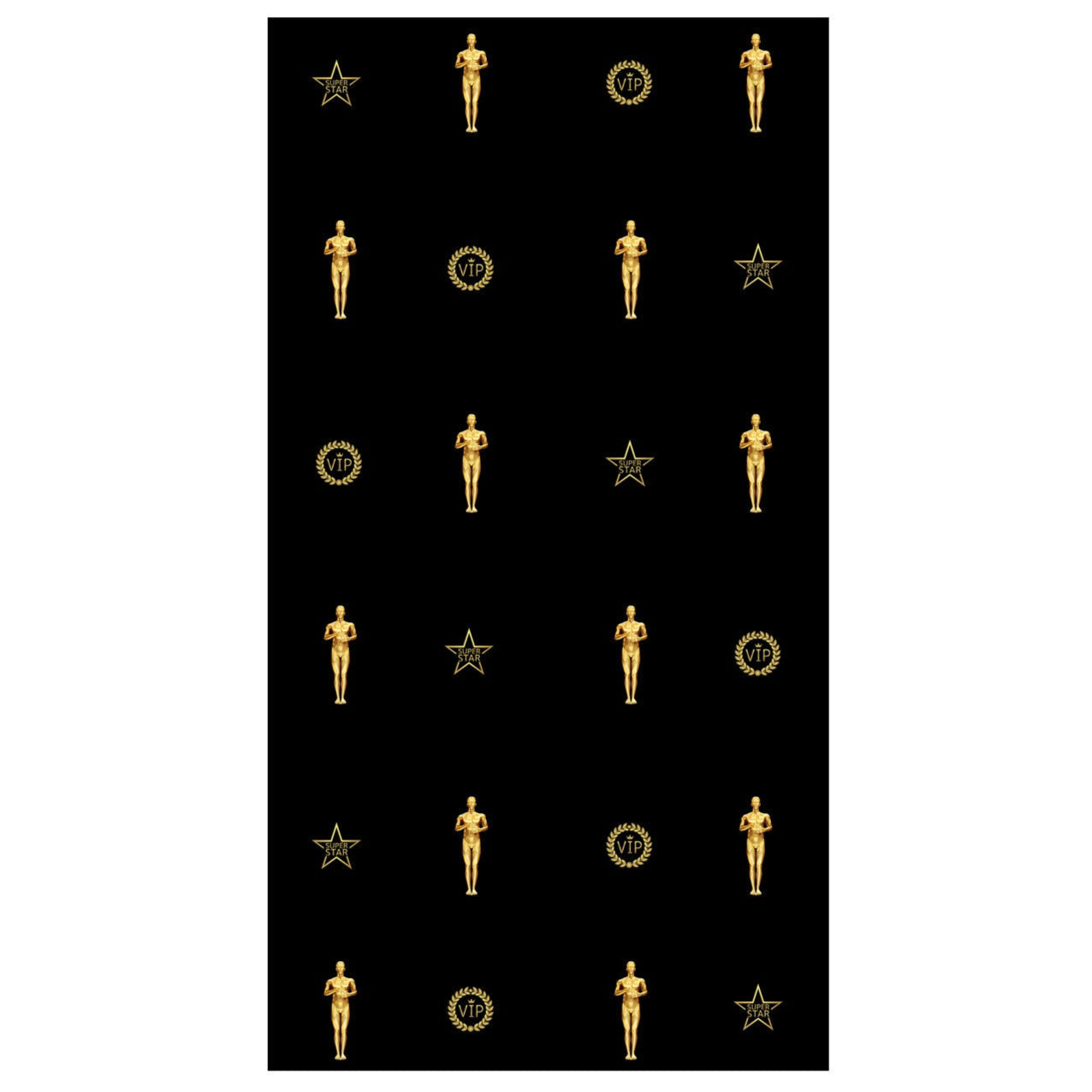 Life-size Hollywood Step and Repeat Cardboard Cutout - All Cutouts