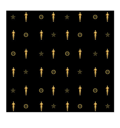 Hollywood Step and Repeat Photo Backdrop Cardboard Cutout - All Cutouts