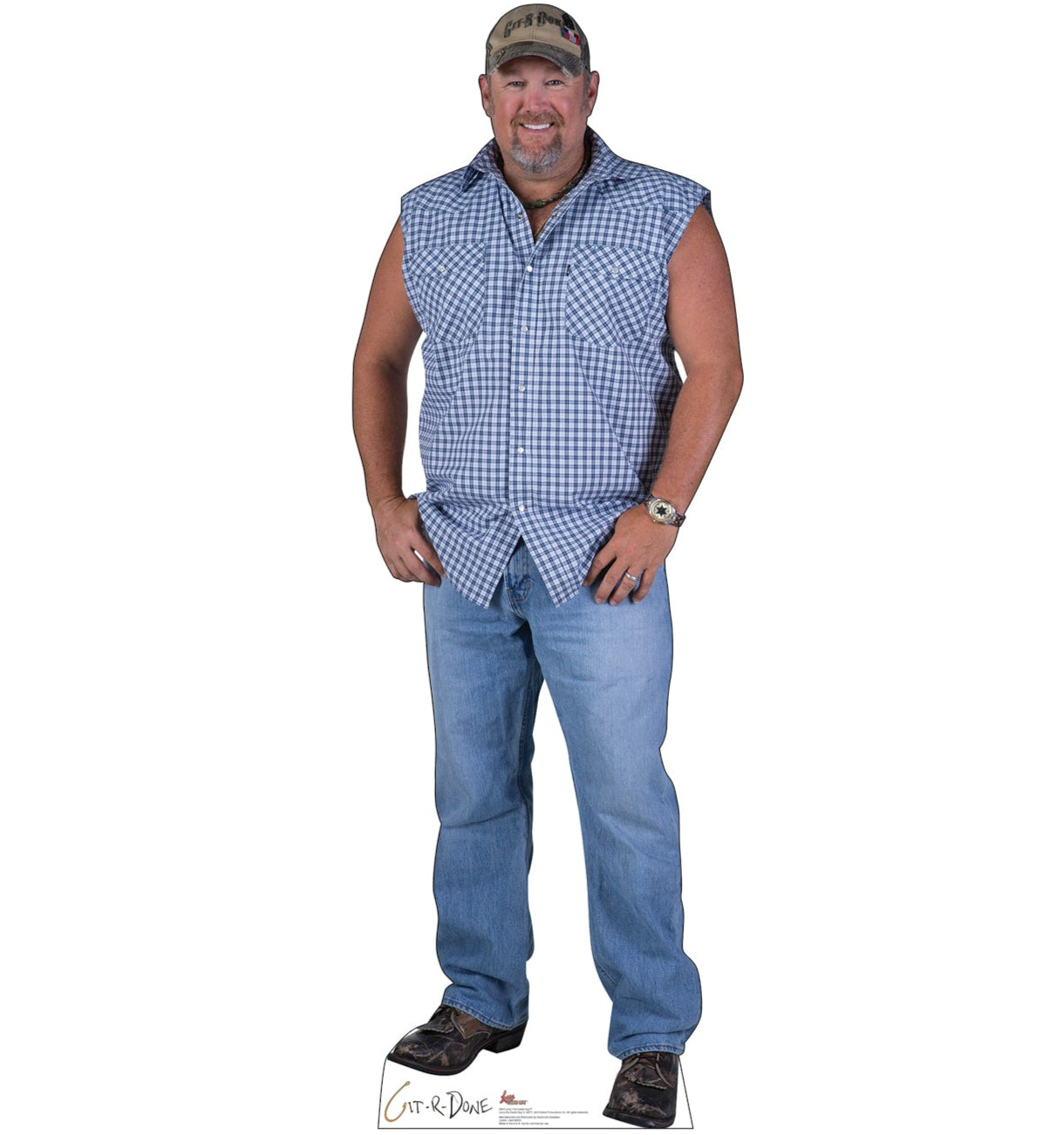 Life-Size Larry the Cable Guy Cardboard Cutout - All Cutouts