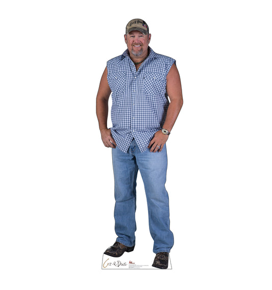Life-Size Larry the Cable Guy Cardboard Cutout