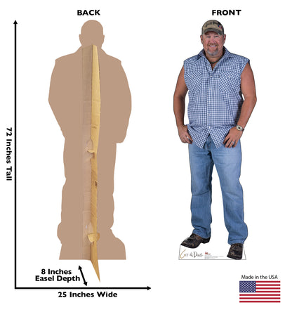 Life-Size Larry the Cable Guy Cardboard Cutout - All Cutouts