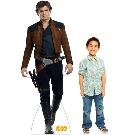 Life-Size Han Solo (Solo: A Star Wars Story) Cardboard Cutout - All Cutouts