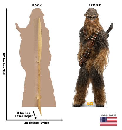 Life-Size Chewbacca (Solo: A Star Wars Story) Cardboard Cutout - All Cutouts
