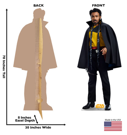 Life-Size Lando (Solo: A Star Wars Story) Cardboard Cutout - All Cutouts
