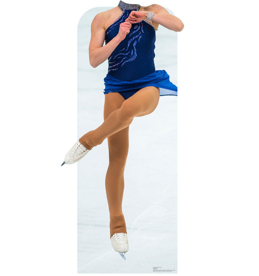 Life-Size Figure Skater Stand-In Cardboard Cutout - All Cutouts