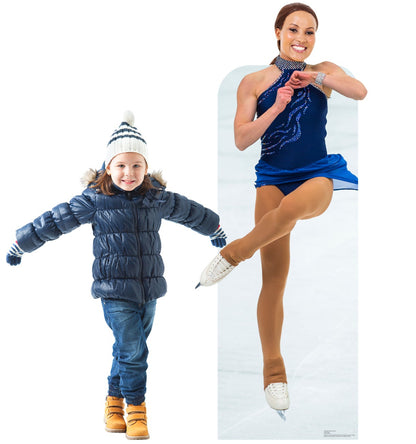 Life-Size Figure Skater Stand-In Cardboard Cutout - All Cutouts