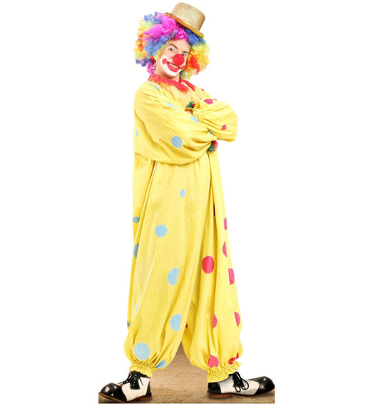 Life-Size Circus Clown Cardboard Cutout - All Cutouts