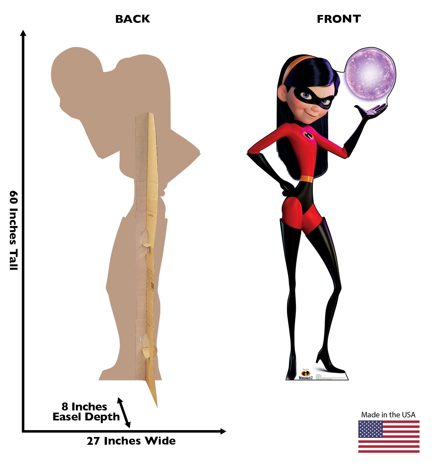 Life-Size Violet (The Incredibles) Cardboard Cutout - All Cutouts