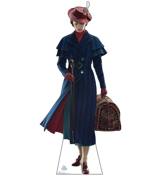 Life-Size Mary Poppins Cardboard Cutout - All Cutouts