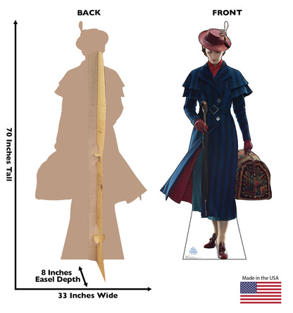 Life-Size Mary Poppins Cardboard Cutout - All Cutouts