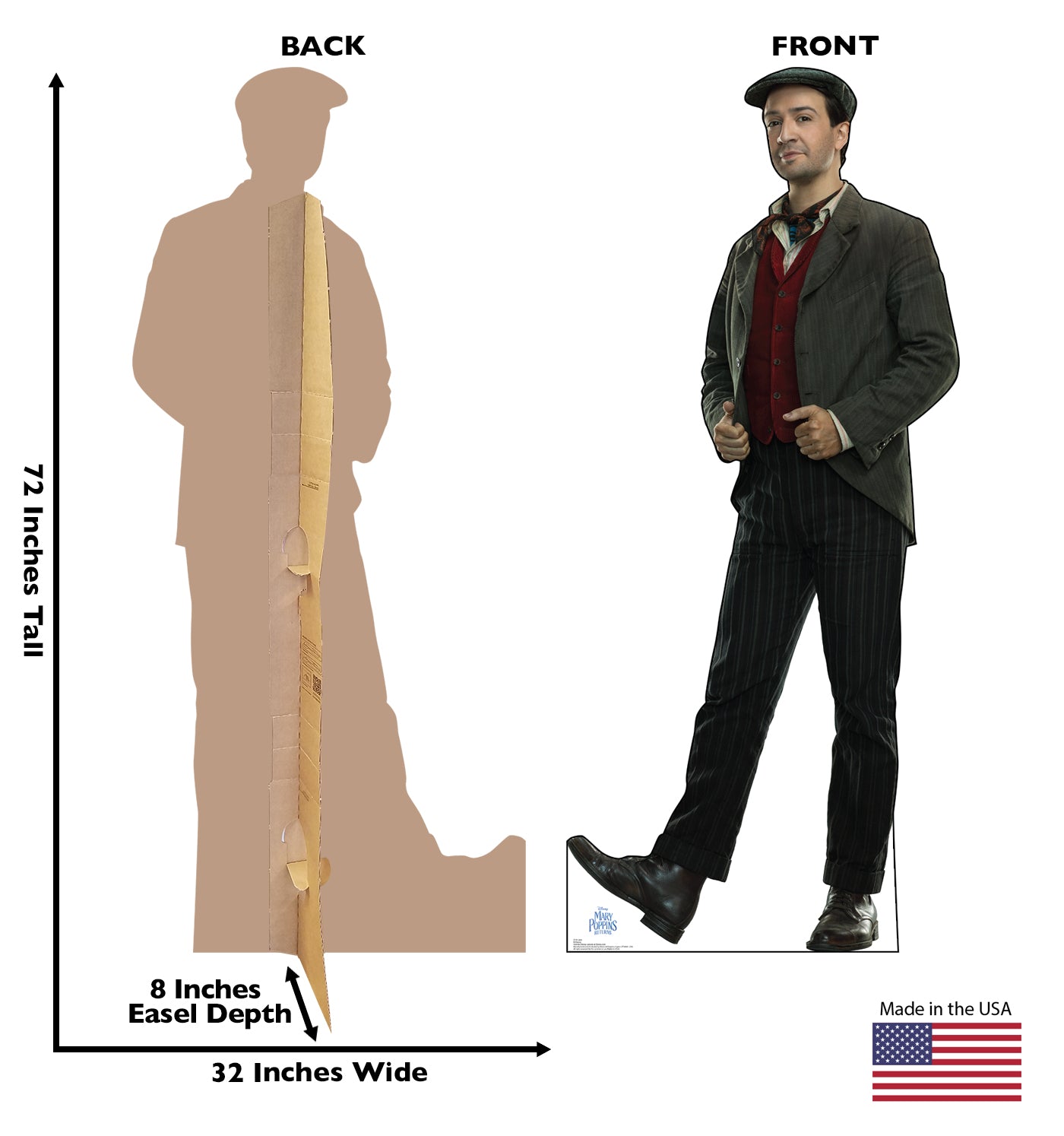Life-Size Jack (Mary Poppins Returns) Cardboard Cutout - All Cutouts