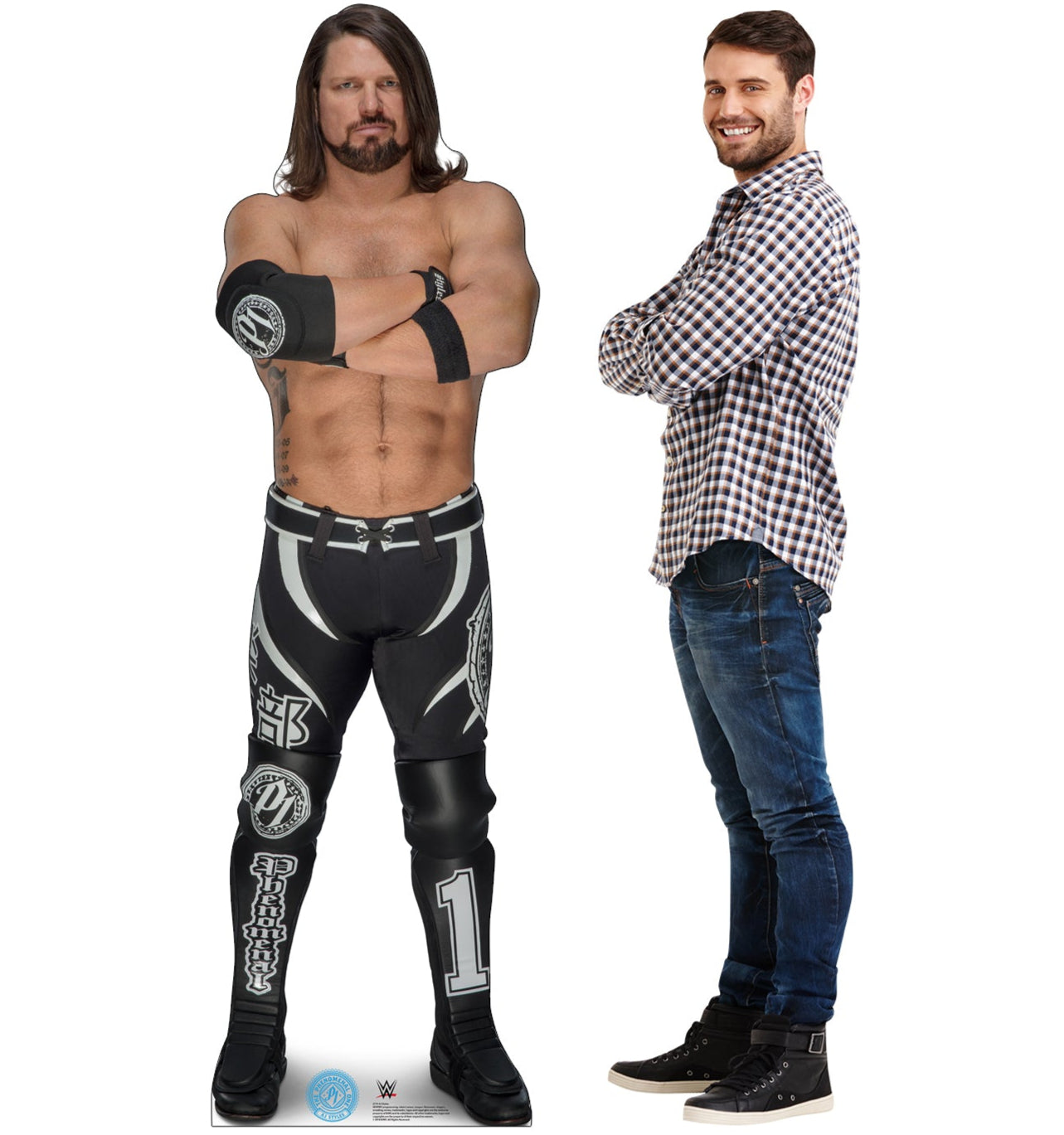 Life-Size AJ Styles (WWE) Cardboard Cutout - All Cutouts