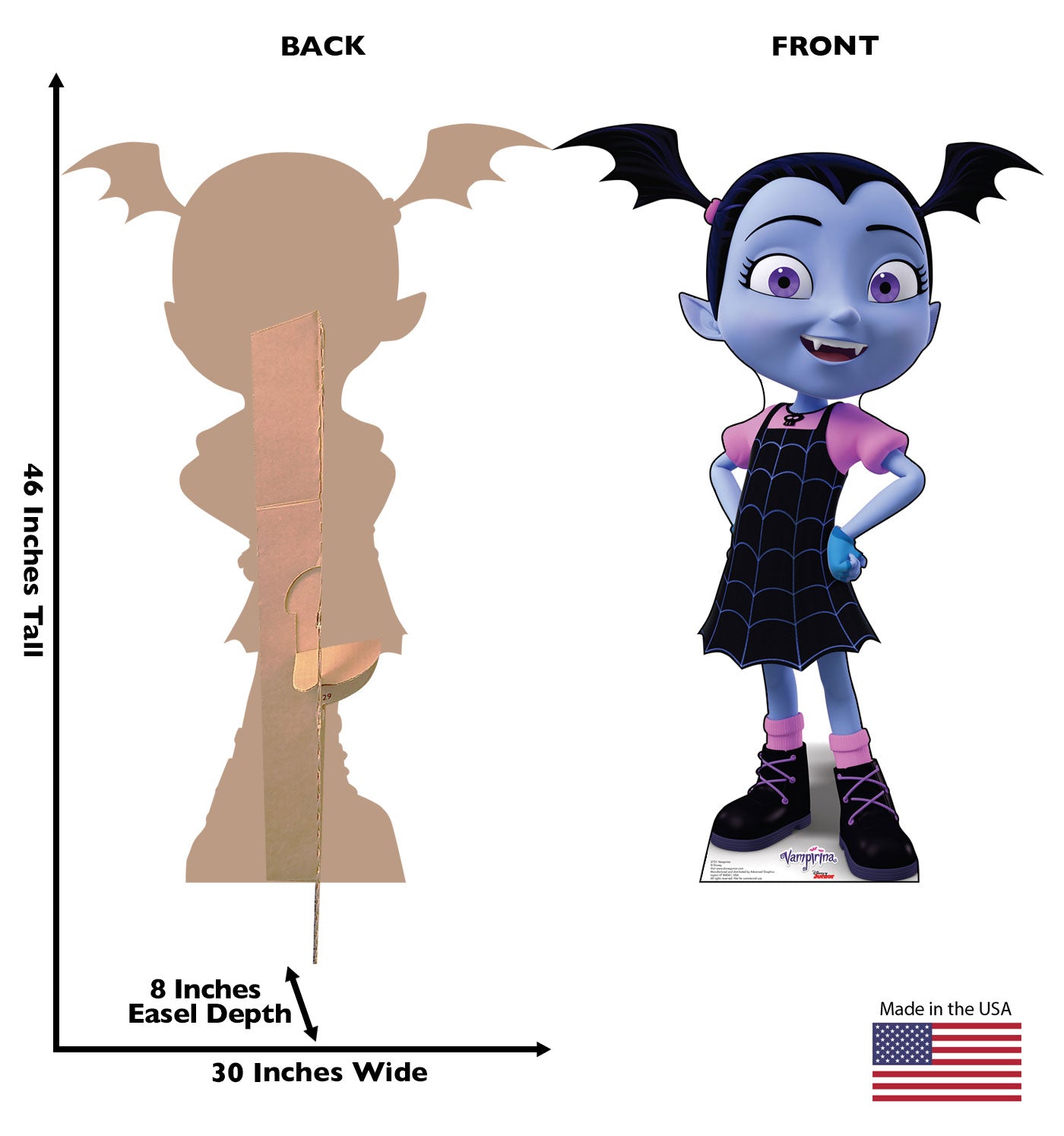 Life-Size Vampirina Cardboard Cutout - All Cutouts