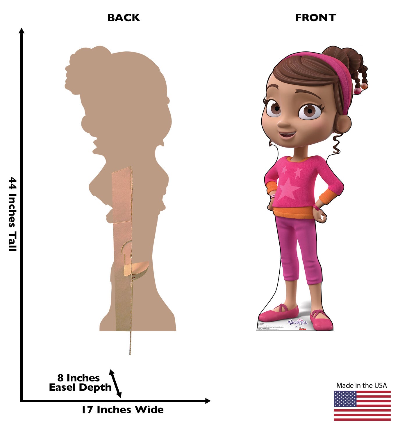 Life-Size Poppy (Vampirina) Cardboard Cutout - All Cutouts