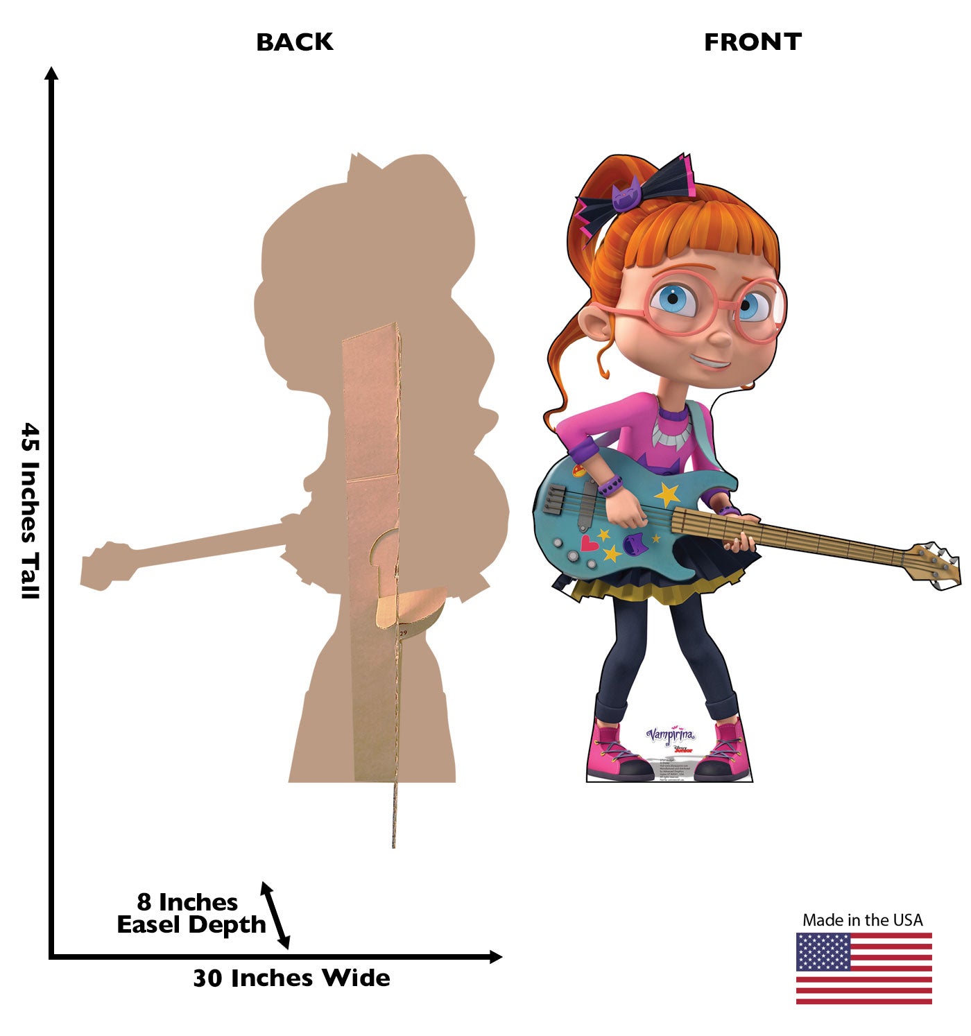 Life-Size Bridget (Vampirina) Cardboard Cutout - All Cutouts