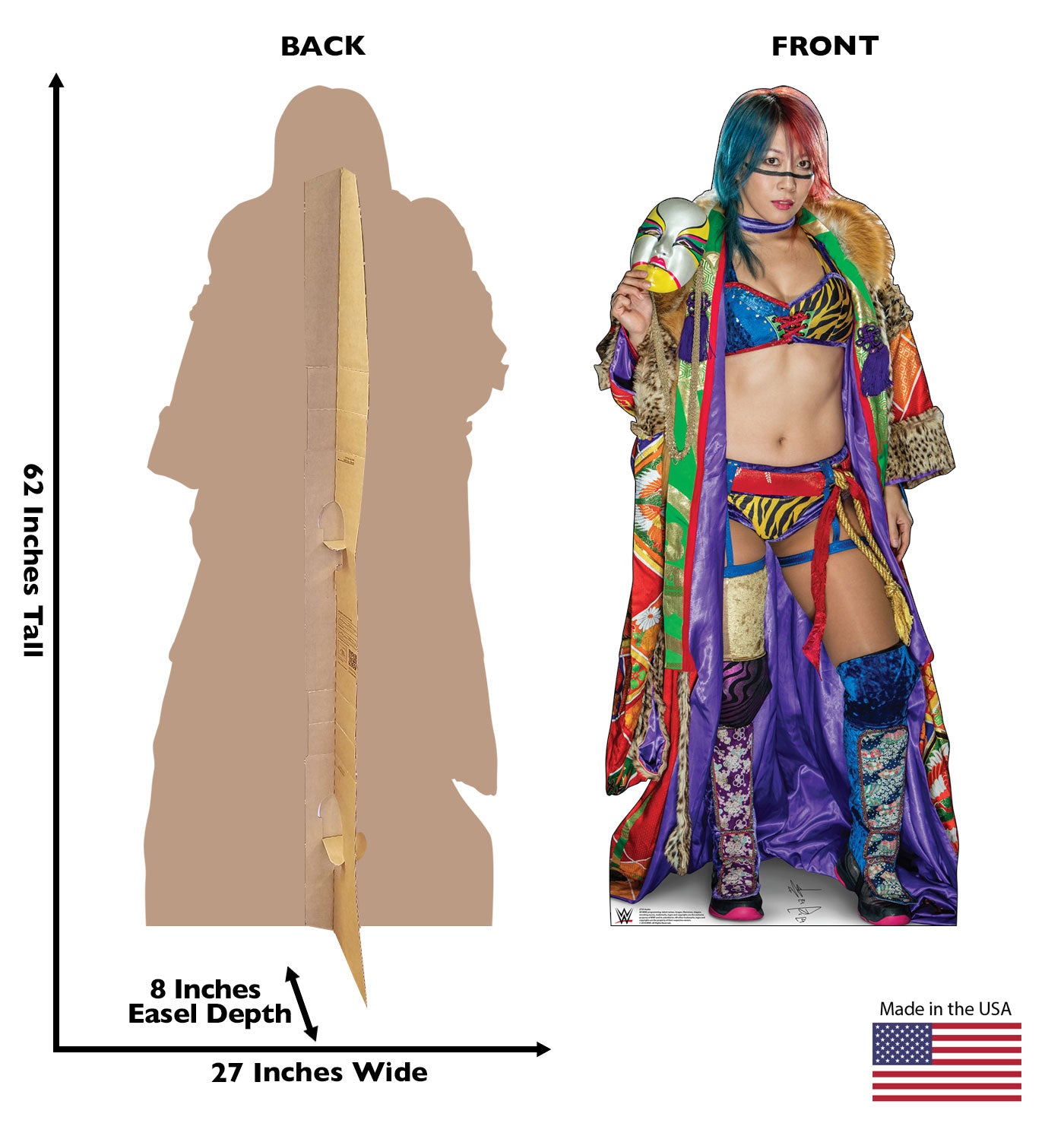 Life-Size Asuka (WWE) Cardboard Cutout - All Cutouts