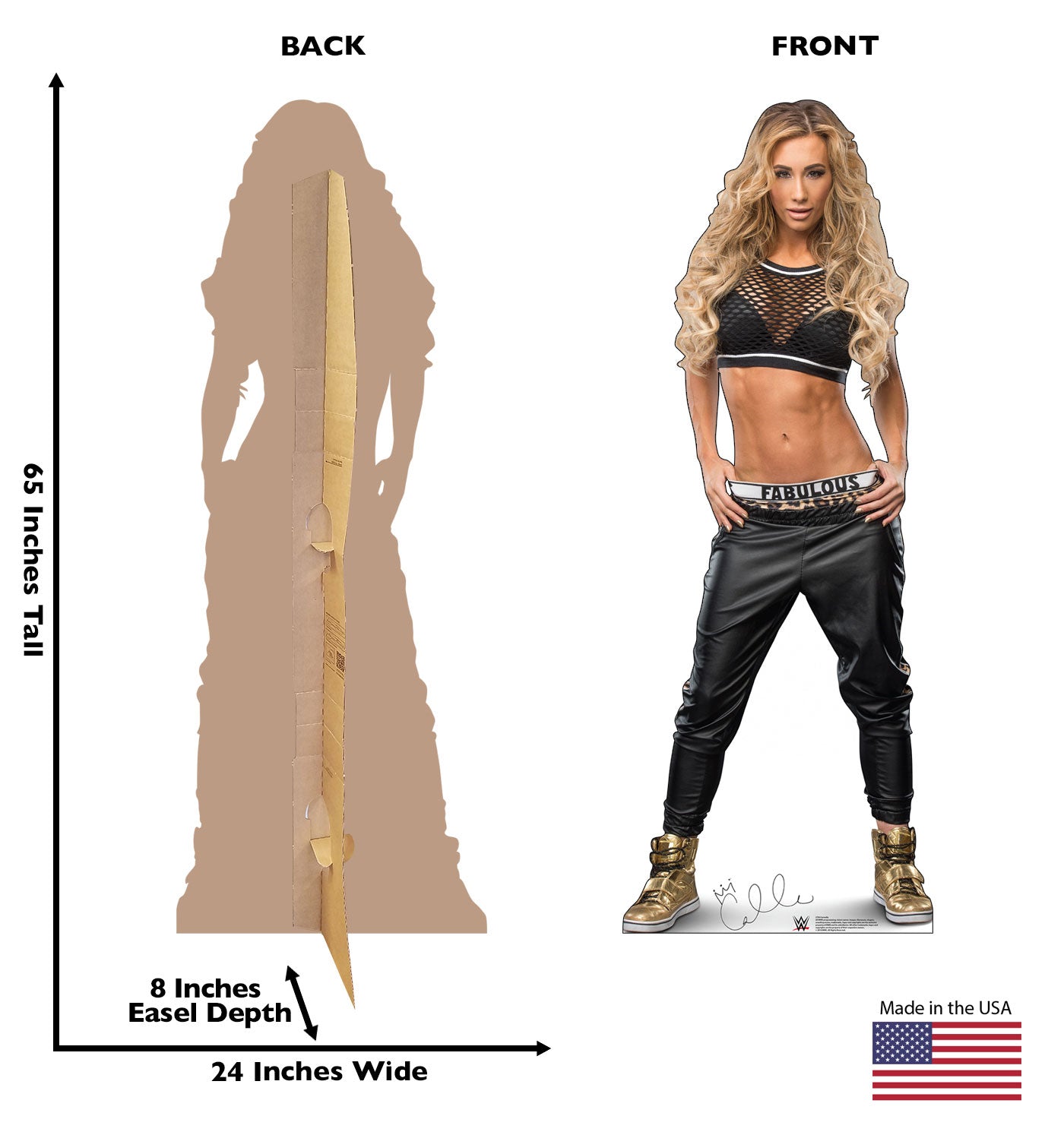 Life-Size Carmella (WWE) Cardboard Cutout - All Cutouts
