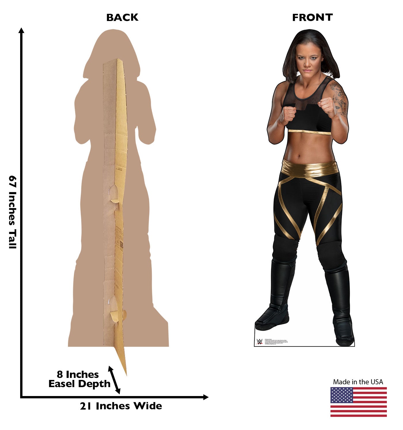 Life-Size Shayna Baszler Cardboard Cutout - All Cutouts