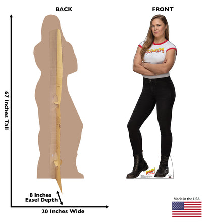 Life-Size Ronda Rousey Cardboard Cutout - All Cutouts