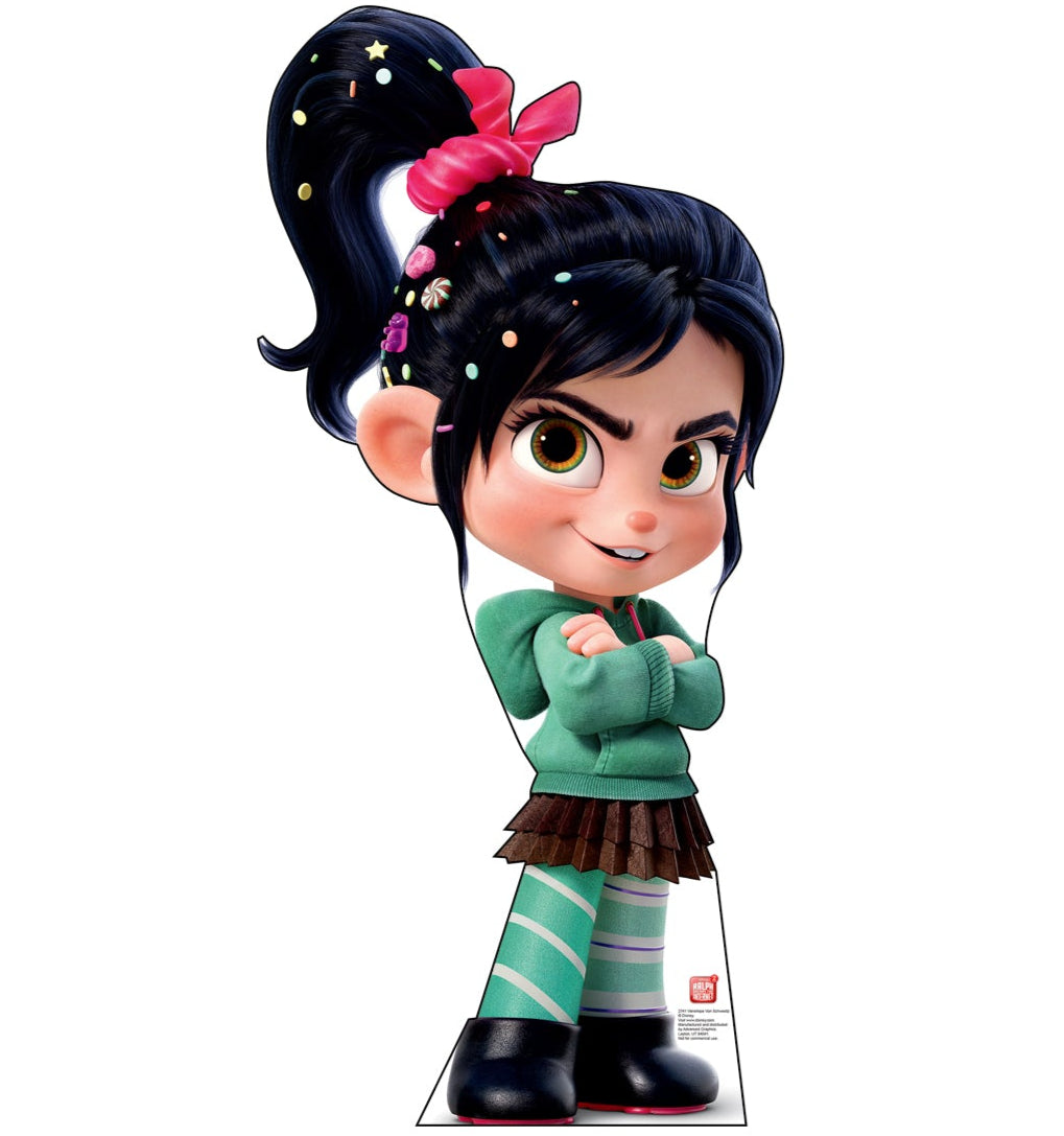 Life-Size Vanellope von Schweetz Cardboard Cutout - All Cutouts