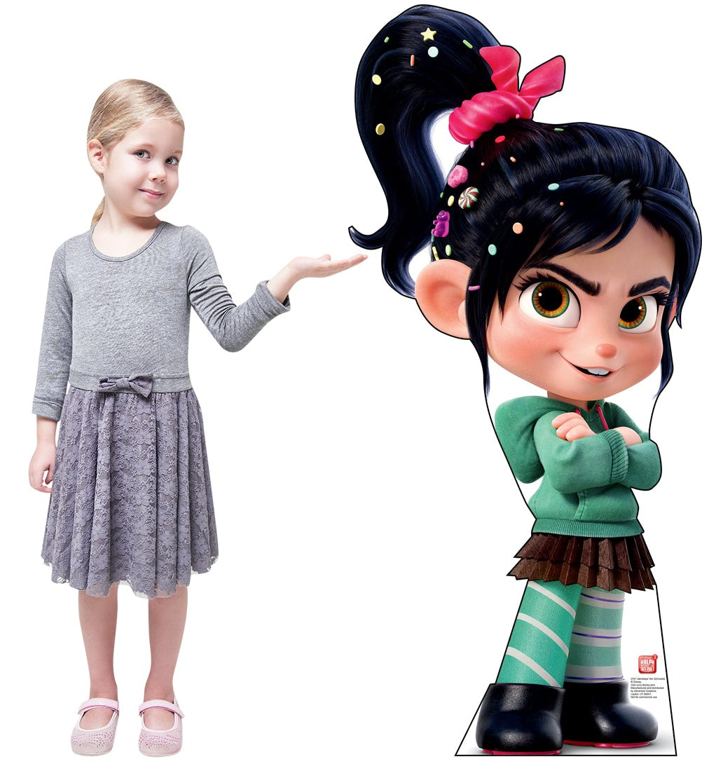 Life-Size Vanellope von Schweetz Cardboard Cutout - All Cutouts
