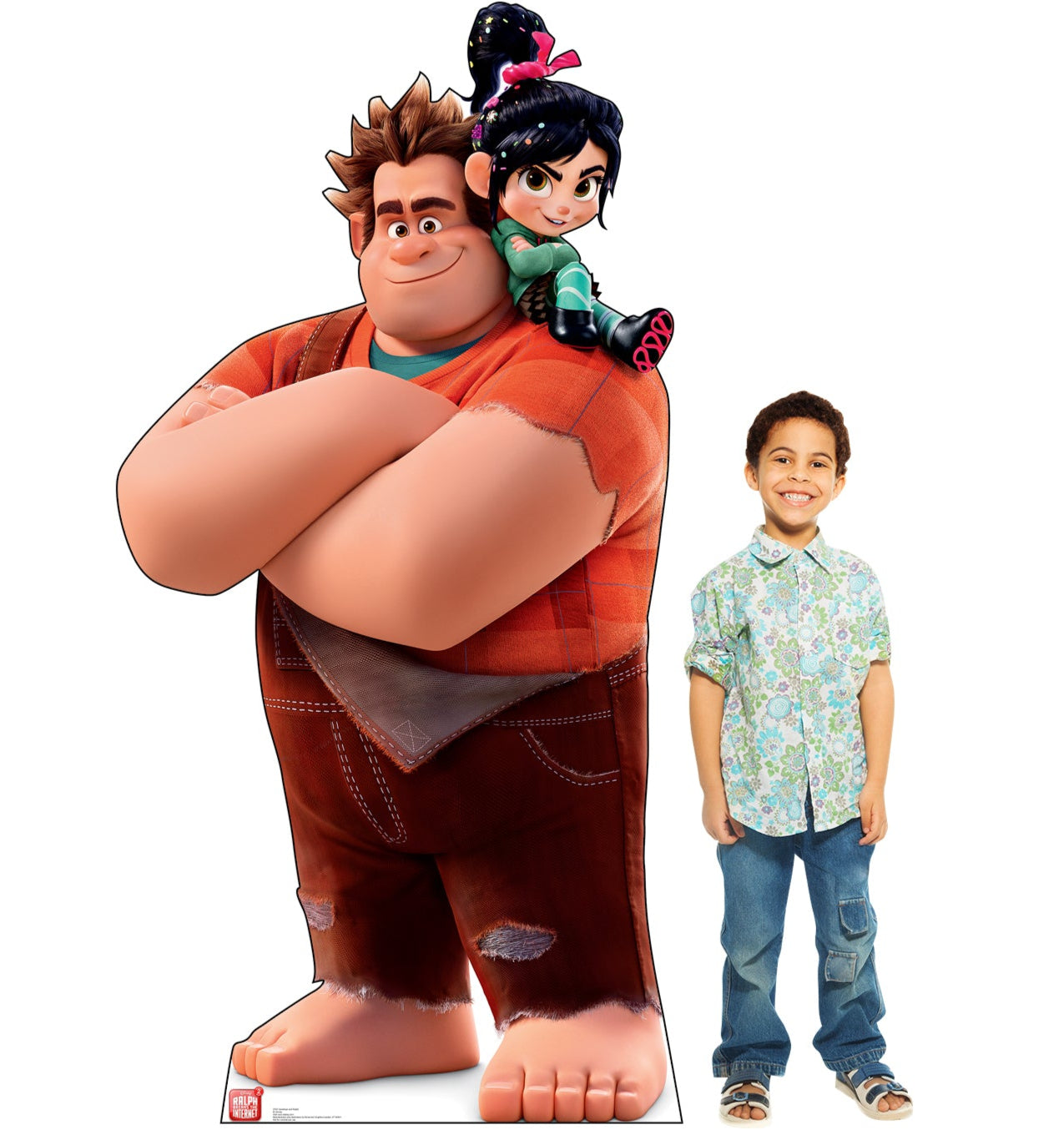 Life-Size Vanellope and Ralph Cardboard Cutout - All Cutouts