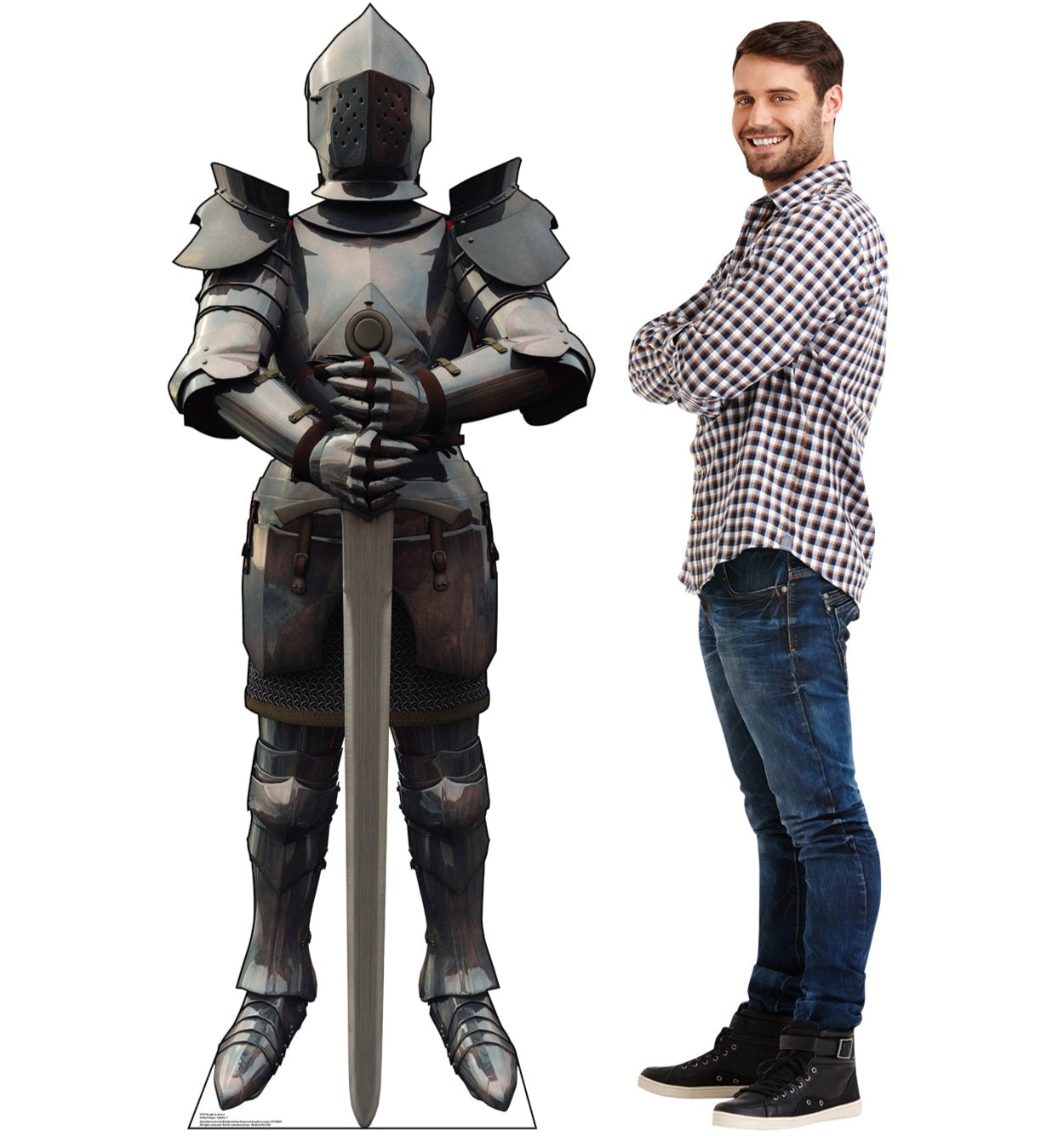 Life-Size Knight in Armor Cardboard Cutout - All Cutouts