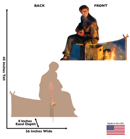 Life-Size Hobo (The Polar Express) Cardboard Cutout - All Cutouts